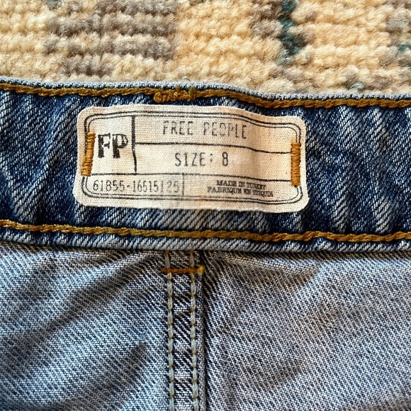 Free People Embellished Denim Mini Skirt - Picture 3 of 6